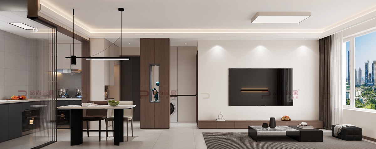 大连保利时代-现代简约家装改造案例分享